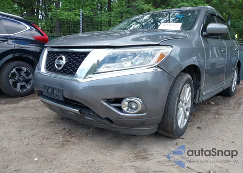 2015 Nissan Pathfinder Sl from USA, damaged, VIN 5N1AR2MM4FC648673